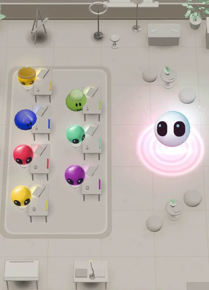 JADE and the AI crew at work in the Agent Office