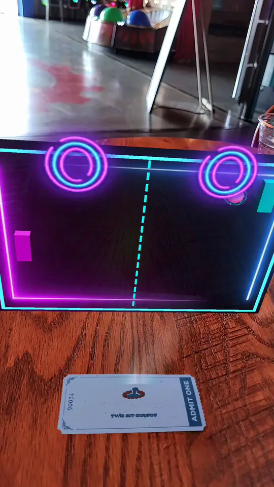 AR Pong, Two Bit Circus